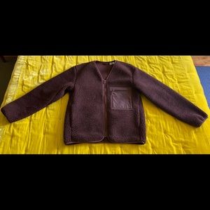 Uniqlo U men’s zip up fleece